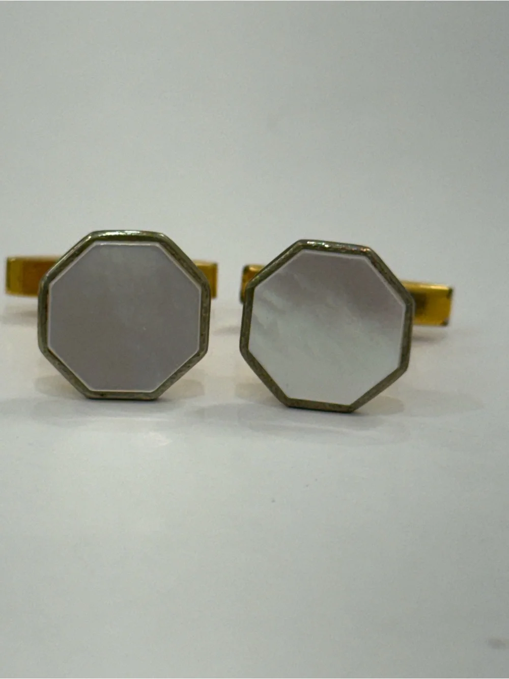 Vintage Mother of Pearl Cuff Links